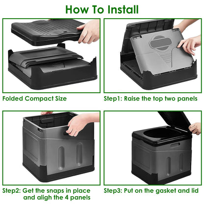 Portable Toilet  with Carry Bag