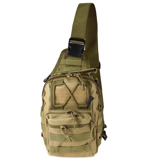 Tactical Sling Backpack - Shoulder Bag with Adjustable Strap