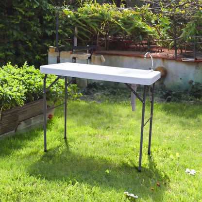 Table w/Sink and Faucet