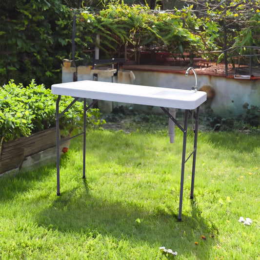 Table w/Sink and Faucet