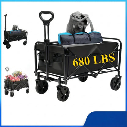 680LBS Heavy Duty Folding Wagon