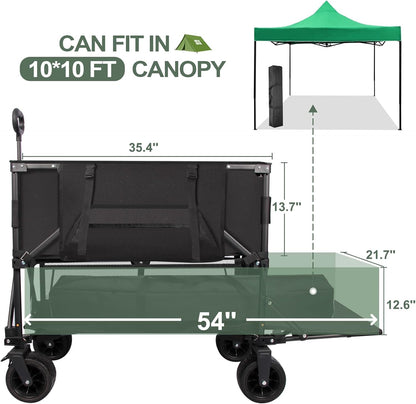 Double Decker Wagon, Collapsible, 600LBS