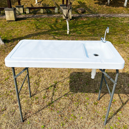 Table w/Sink and Faucet