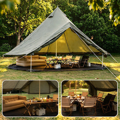 Oxford Bell Tent 13.1FT with Stove Jack