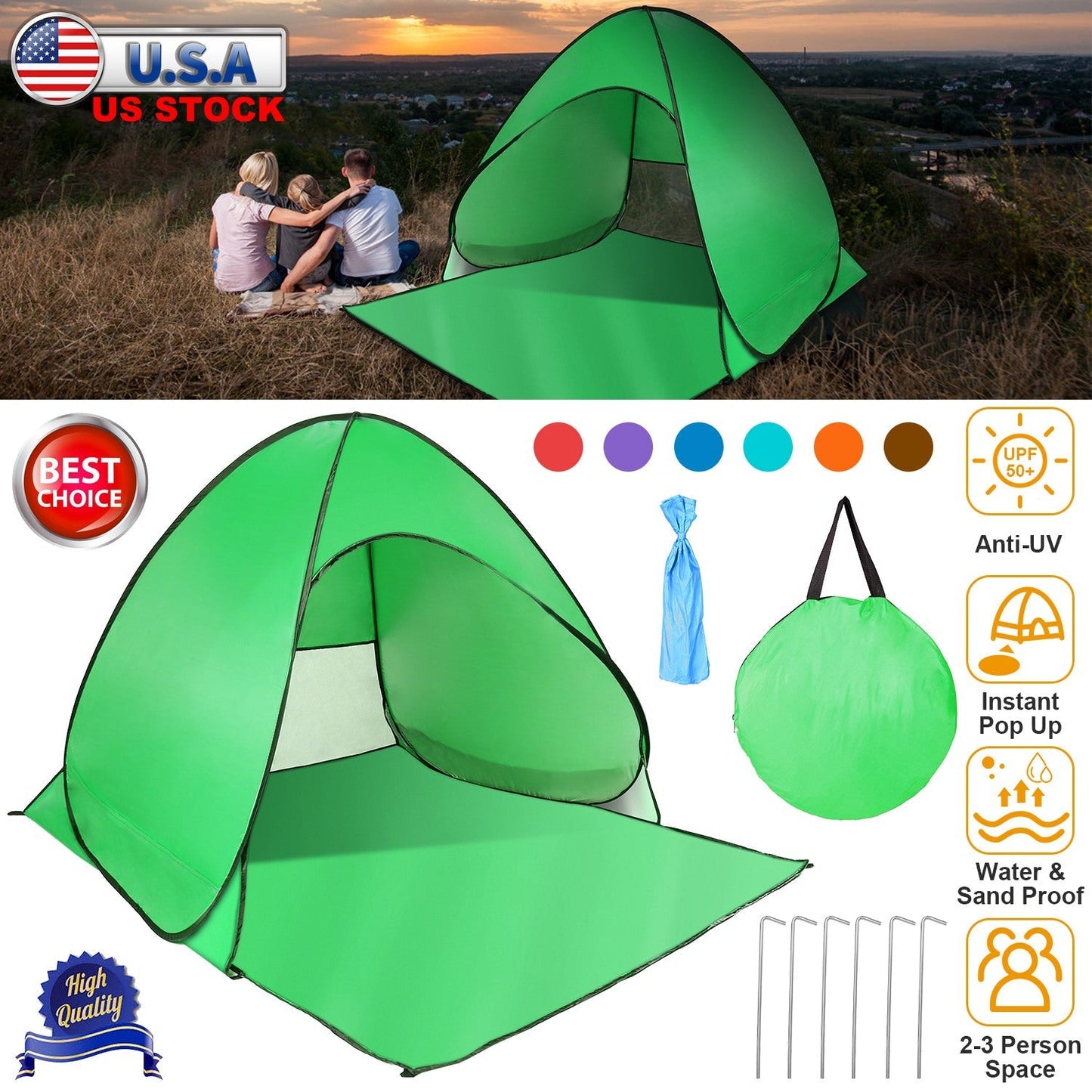 Pop Up Beach/Tent Canopy