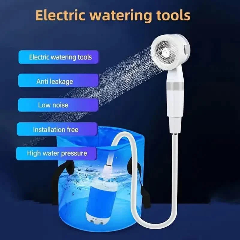 Rechargeable  Outdoor Shower & Camping Bath