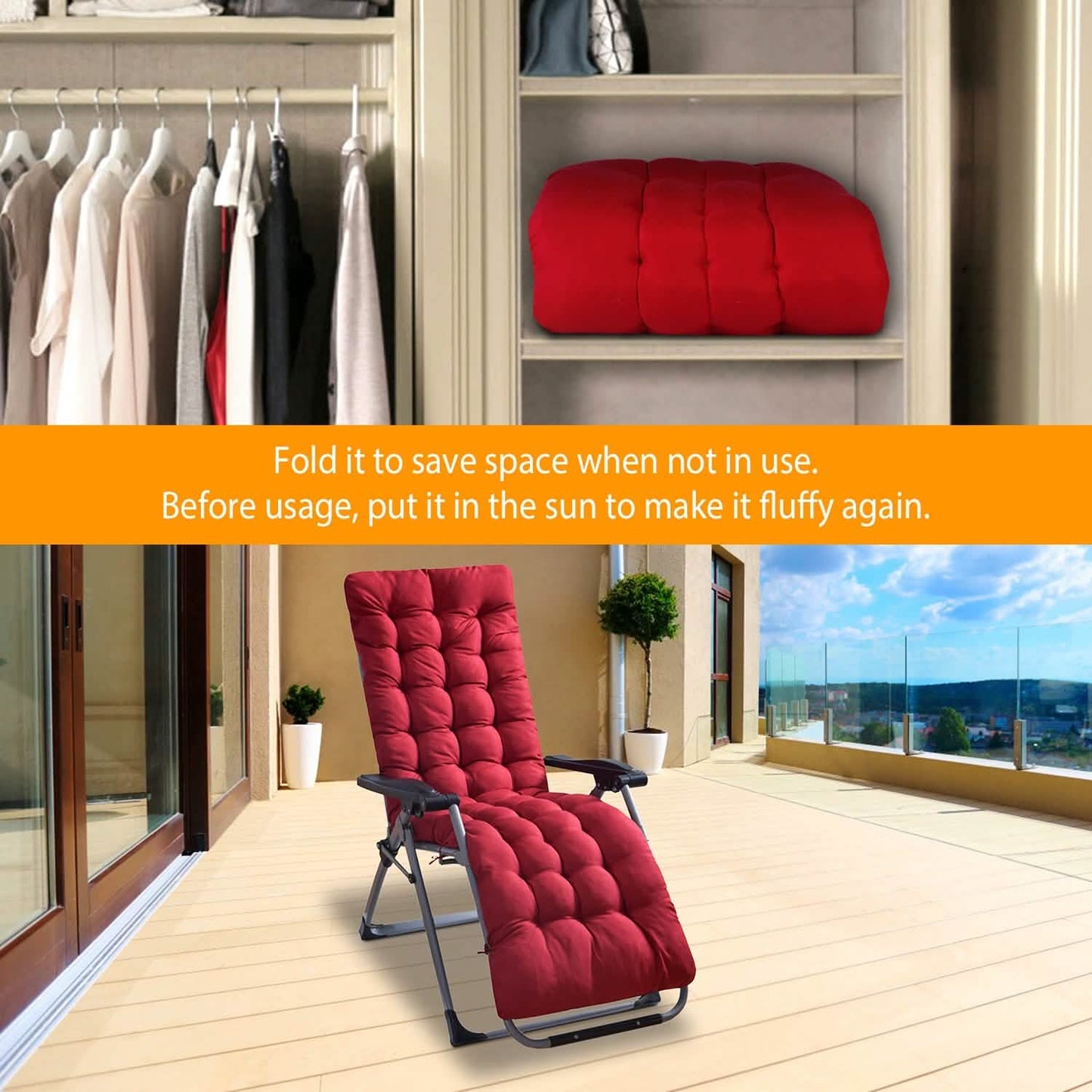 Chaise Lounger Recliner Rocking Chair Sofa