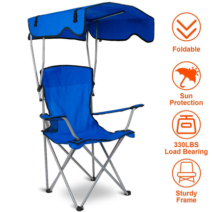 Canopy Chair 330LBS w/ Cup Holder