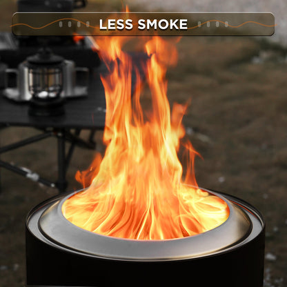 Smokeless Outdoor Fire Pit