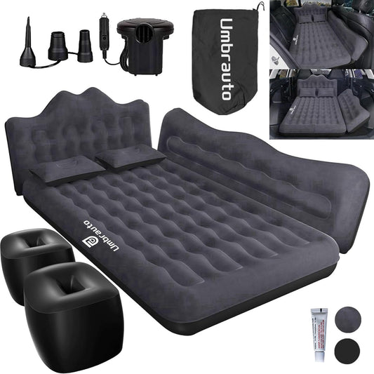 Air Mattress- Car, SUV, Truck & Van Back Seat Bed with Pump