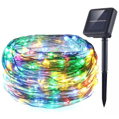 72 ft 200 LED Waterproof 8 Modes Outdoor String Lights