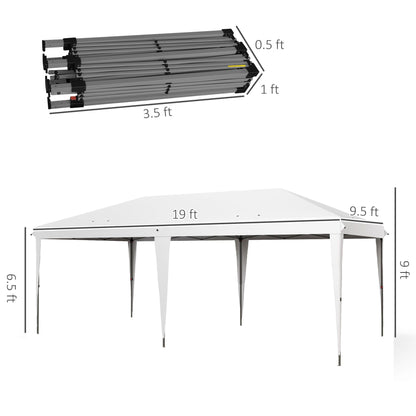 10' x 19.2' Pop Up Canopy Tent