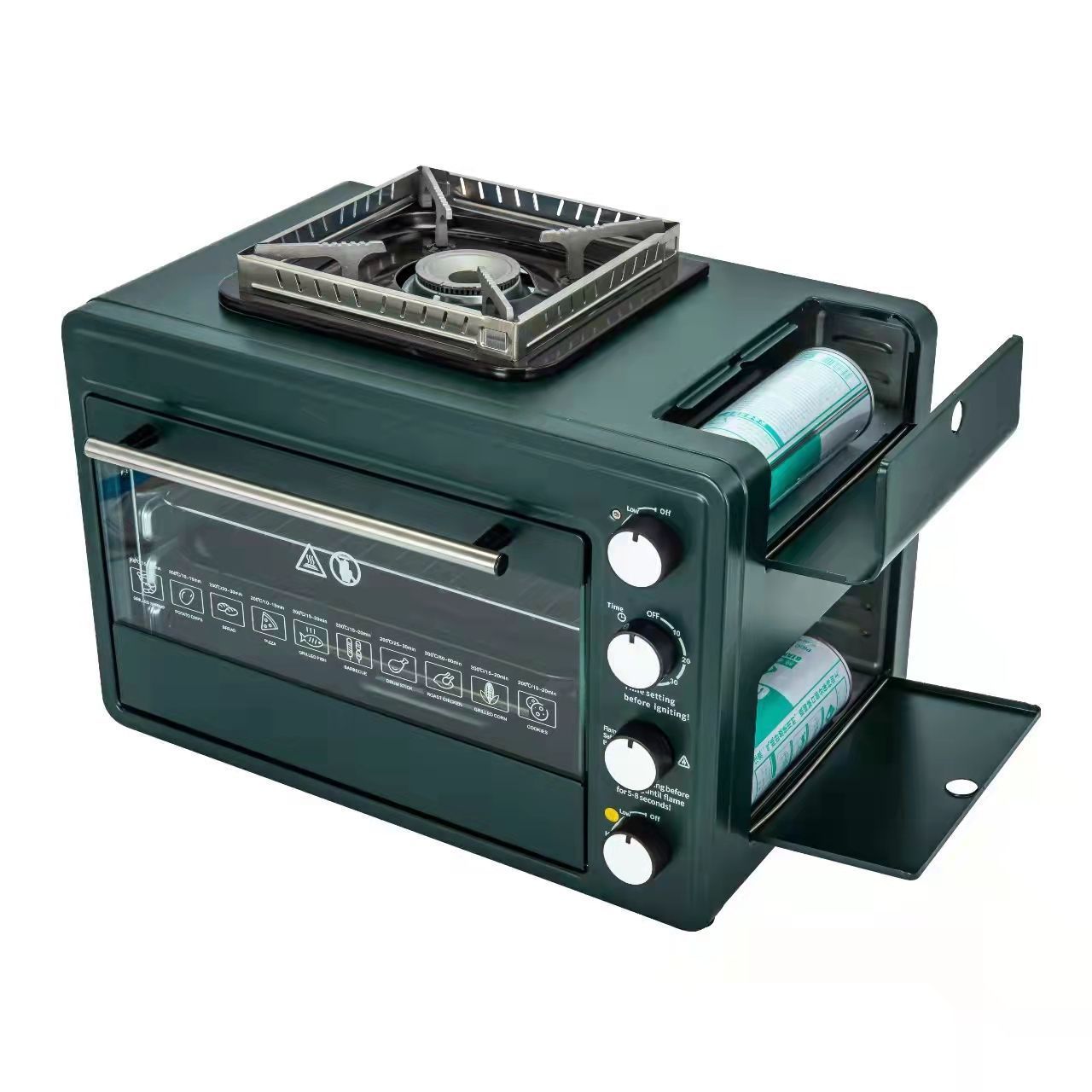 2-in-1  Gas Stove-Oven