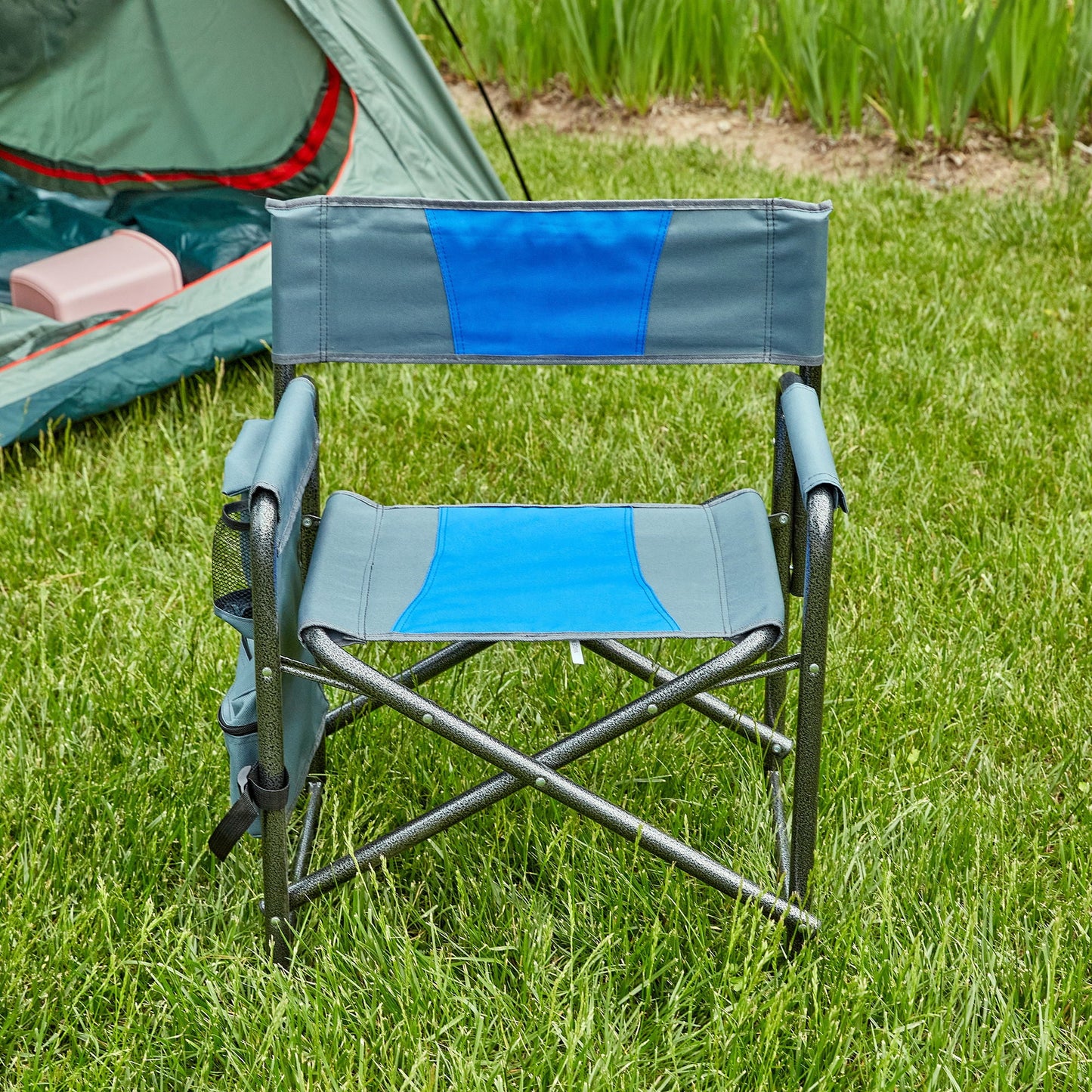 Folding Chair With Storage Pockets