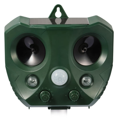 Ultrasonic Animal Repeller Solar Powered with Motion Sensor