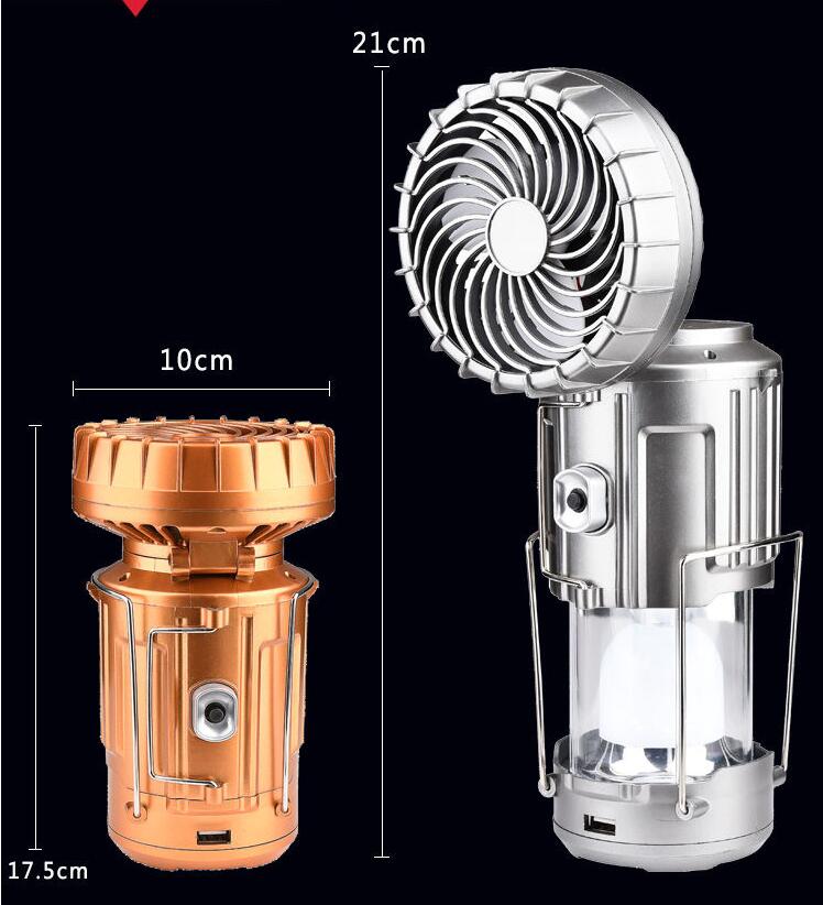 Lantern With Fan Solar,Charging system
