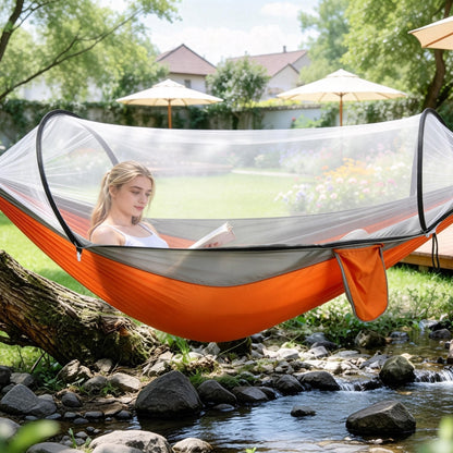 Hammock with Mosquito Net 3-in-1 Portable 440lbs