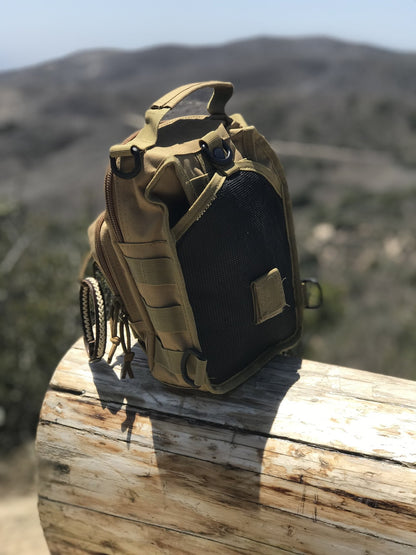 Tactical Sling Backpack - Shoulder Bag with Adjustable Strap