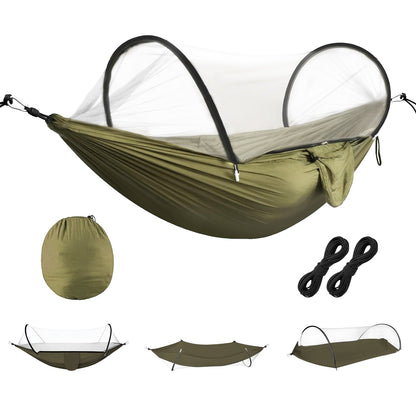Hammock with Mosquito Net 3-in-1 Portable 440lbs