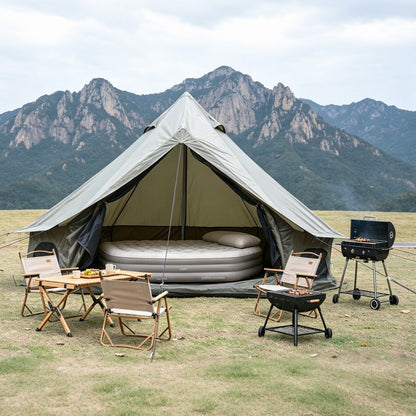 Oxford Bell Tent 13.1FT with Stove Jack