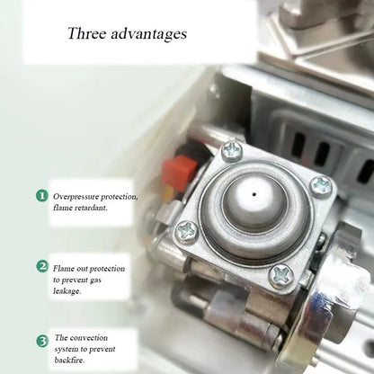Carabiner Stainless Steel Gas Stove
