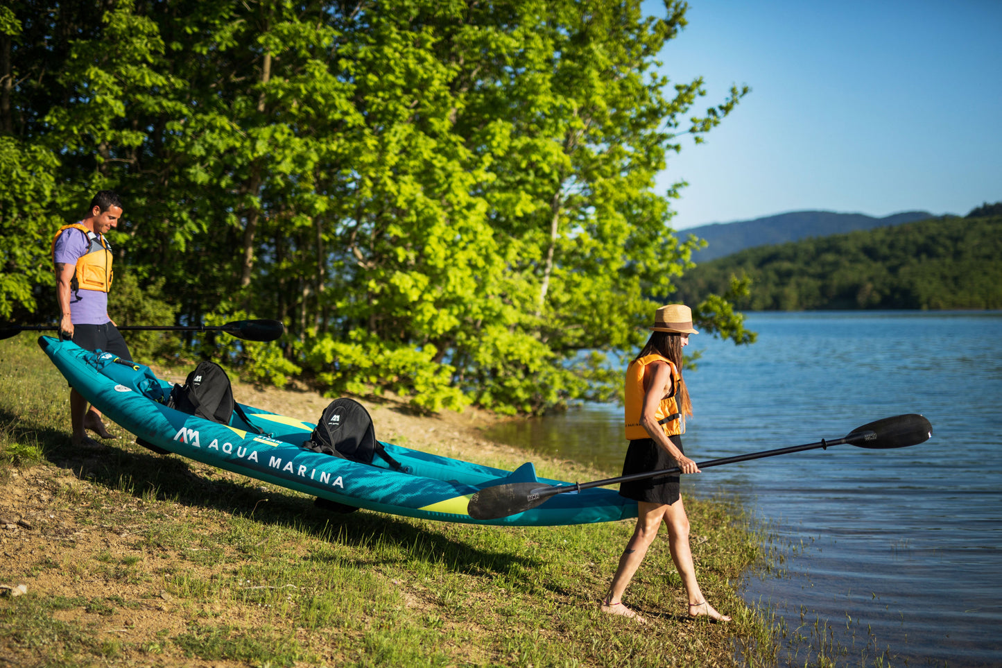 13'6" Inflatable Whitewater Kayak