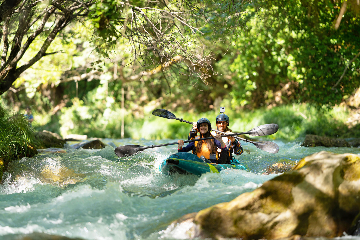 13'6" Inflatable Whitewater Kayak