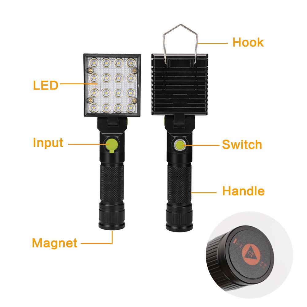 Work Flashlights - Magnet