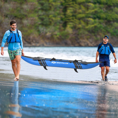2-person Kayak /Aluminium Oars / Repair Kit
