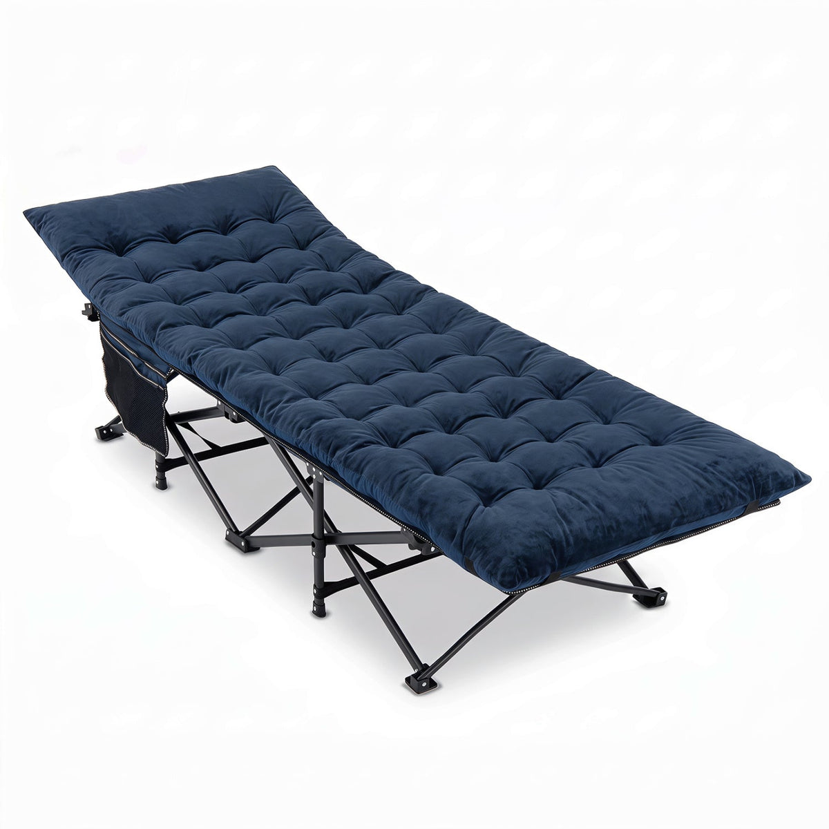 Camping Cot with Padded Mat