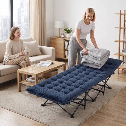 Camping Cot with Padded Mat