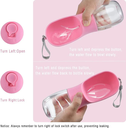 Dog Water & Food Bottle