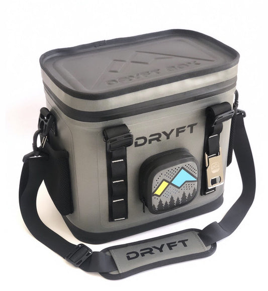 All In One Cooler, Bluetooth Speaker, & Waterproof Storage