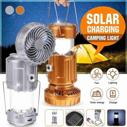 Lantern With Fan Solar,Charging system