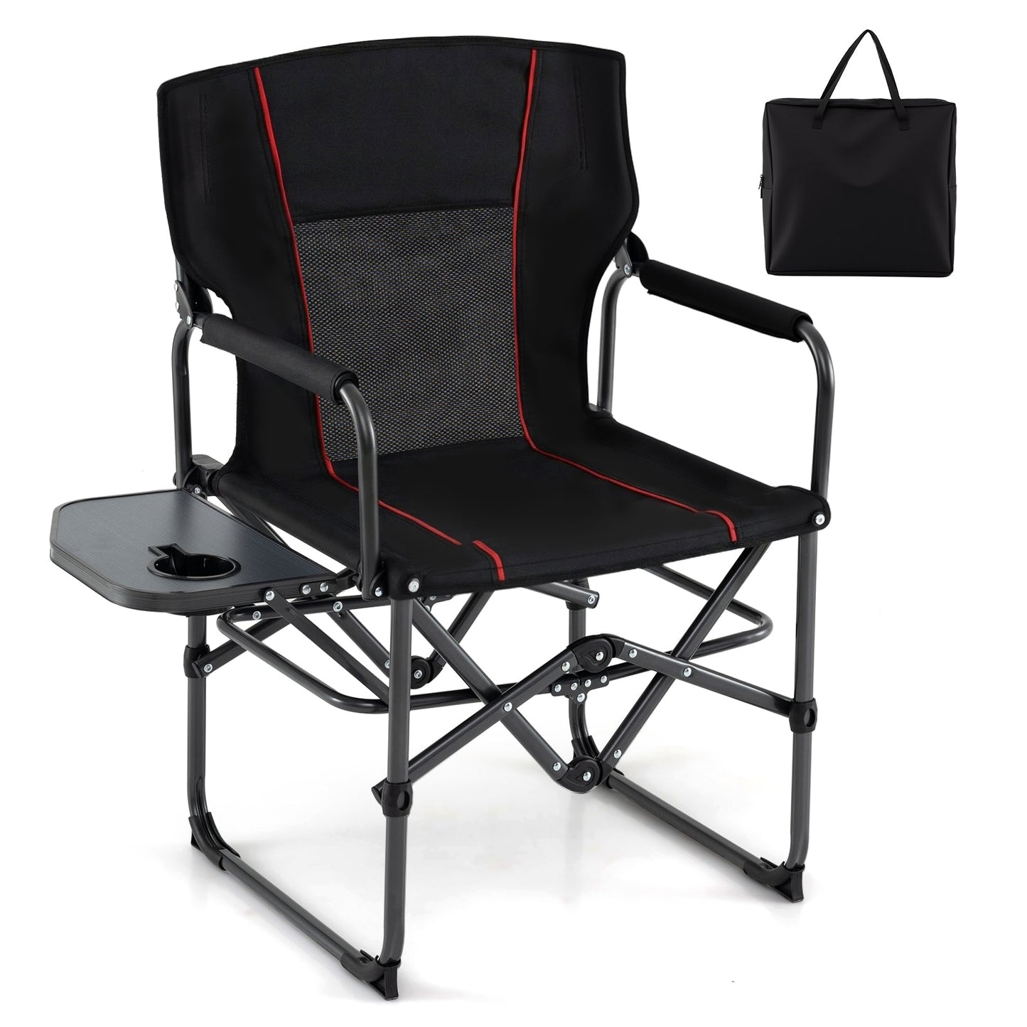 Camping Chair with Side Table