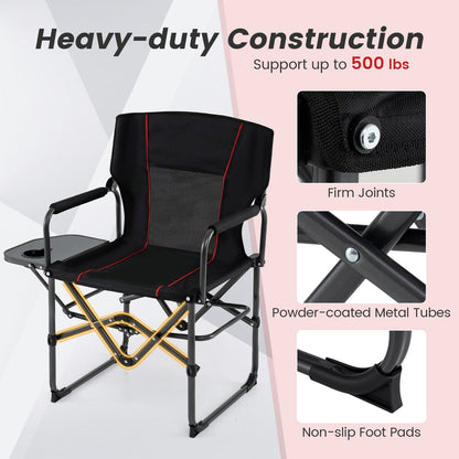 Camping Chair with Side Table