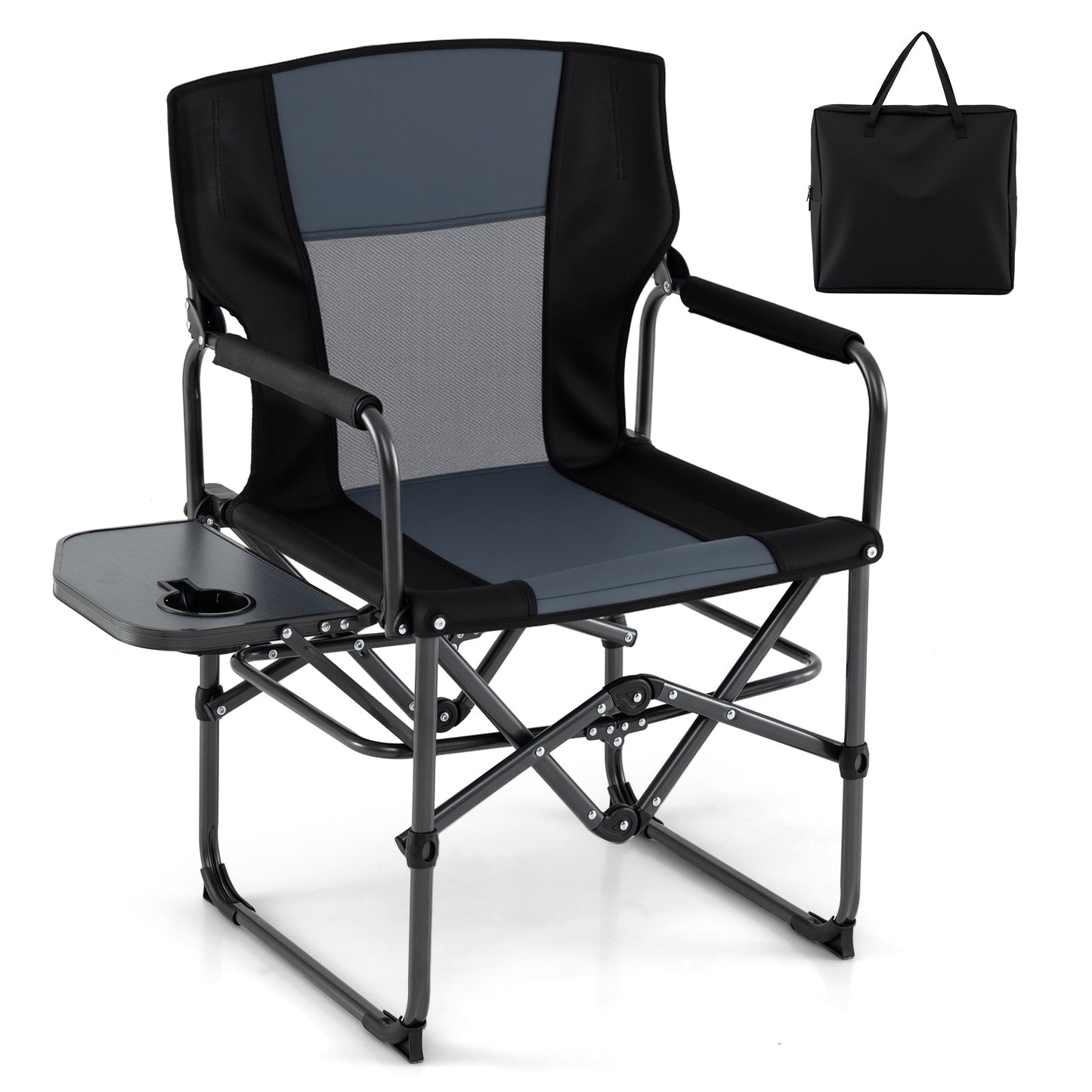 Camping Chair with Side Table