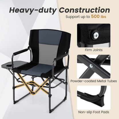 Camping Chair with Side Table