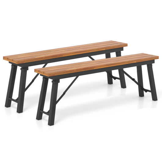Folding Picnic Bench Set