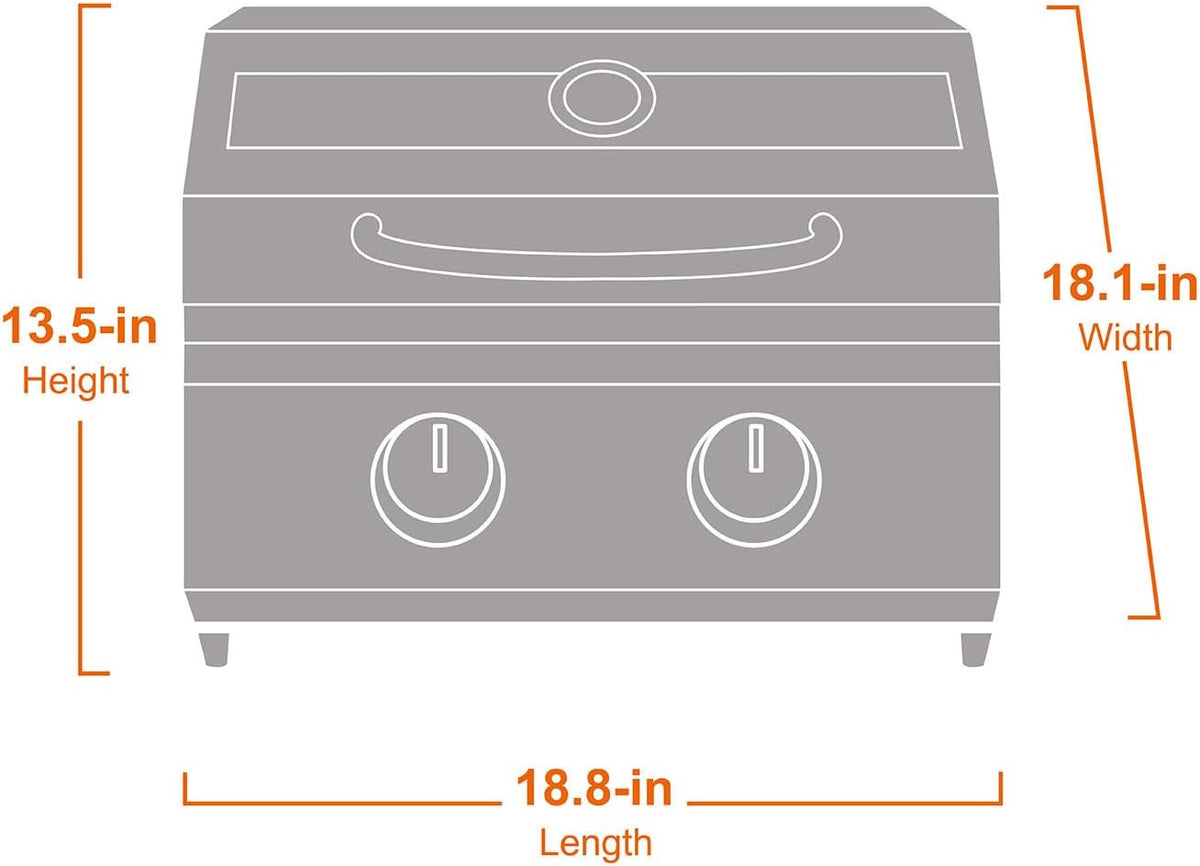 G22 | Stainless Tabletop Propane Grill