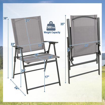 Folding Chairs with Armrests