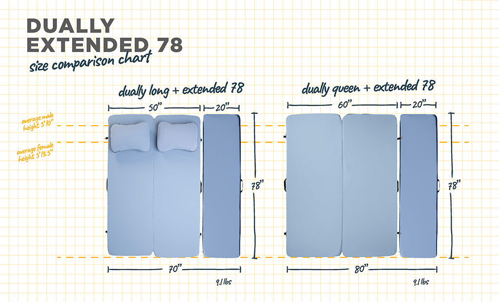 Fitted piece mattress set, multipurpose