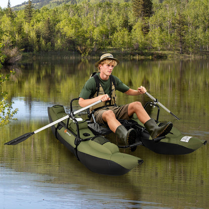 Float Tube / Padded Seat - Adjustable Footrest