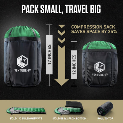 XXL Sleeping Bag for Big and Tall Campers