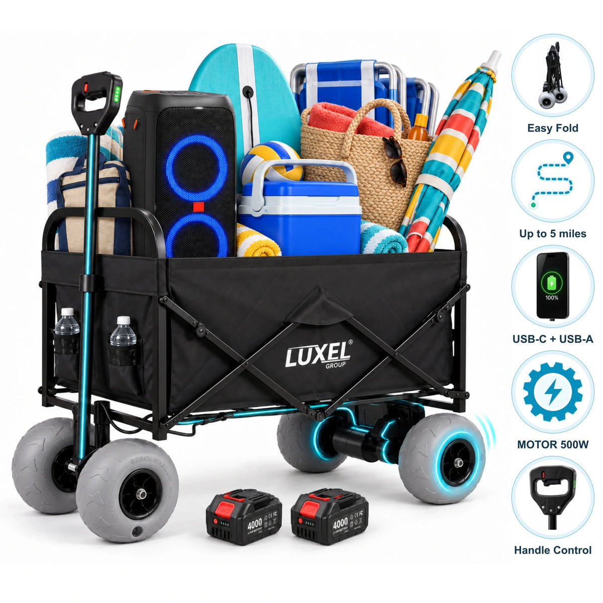 Electric Beach Wagon 500W