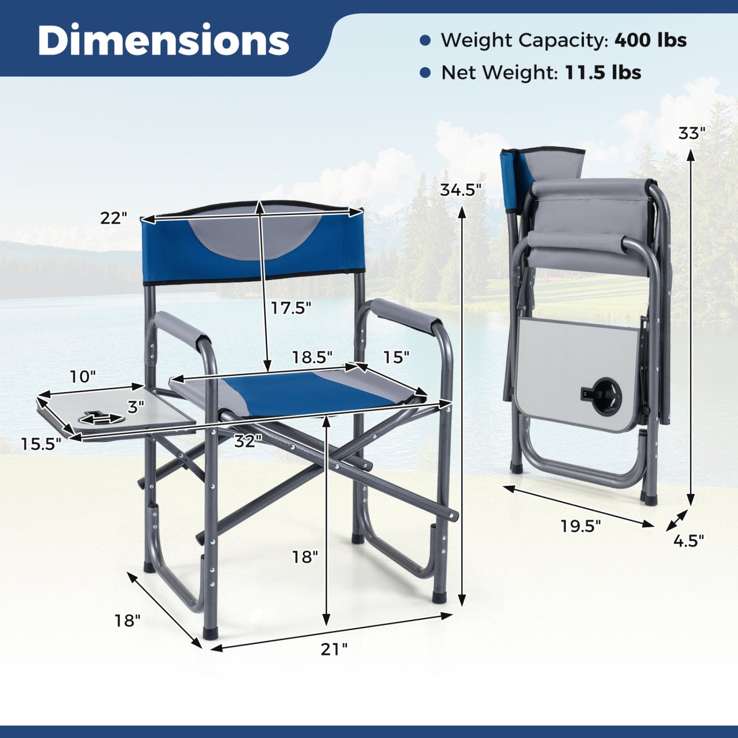 Camping Chair- Table