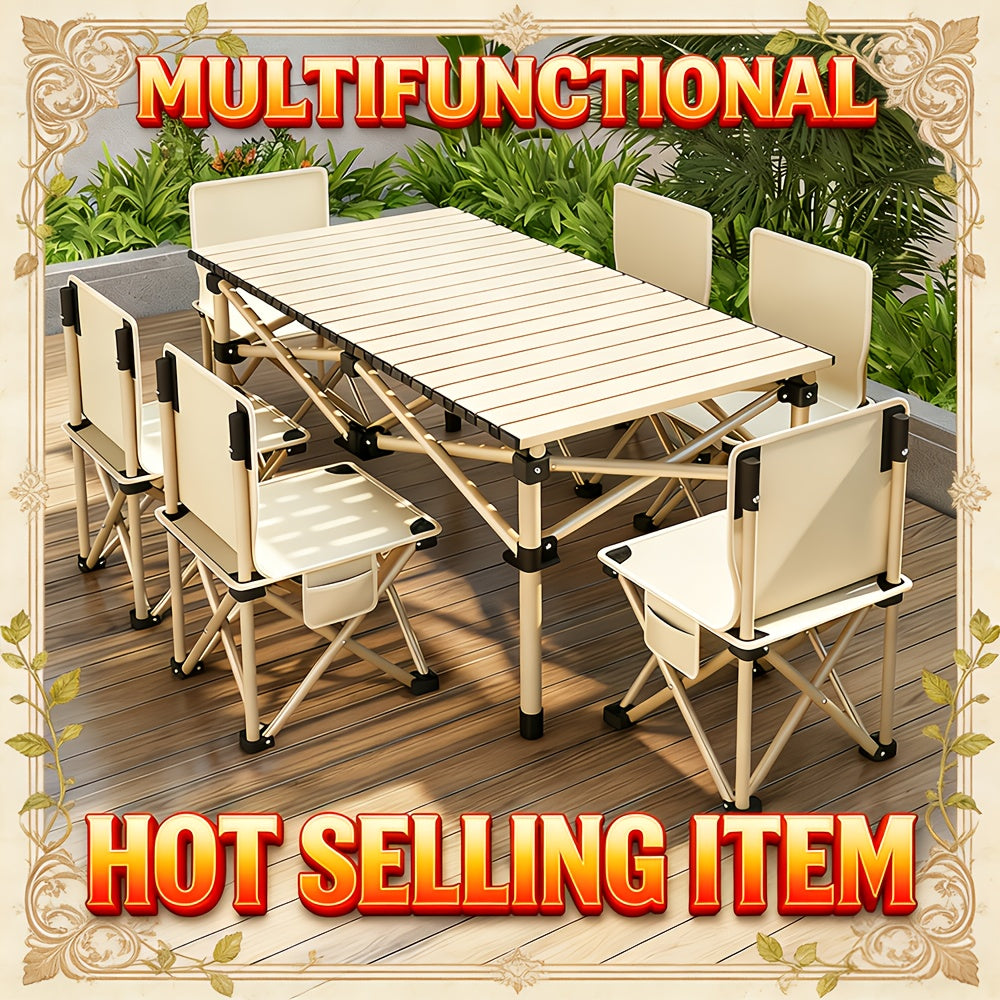 Folding Table - Adjustable Height