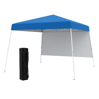 8 X 8 Pop up Canopy Tent with 1 Sidewall