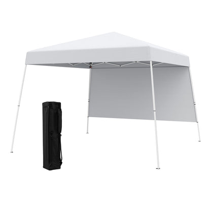 8 X 8 Pop up Canopy Tent with 1 Sidewall