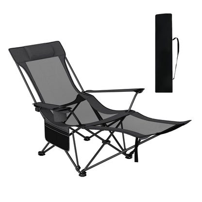 Reclining Camping Chair - Footrest